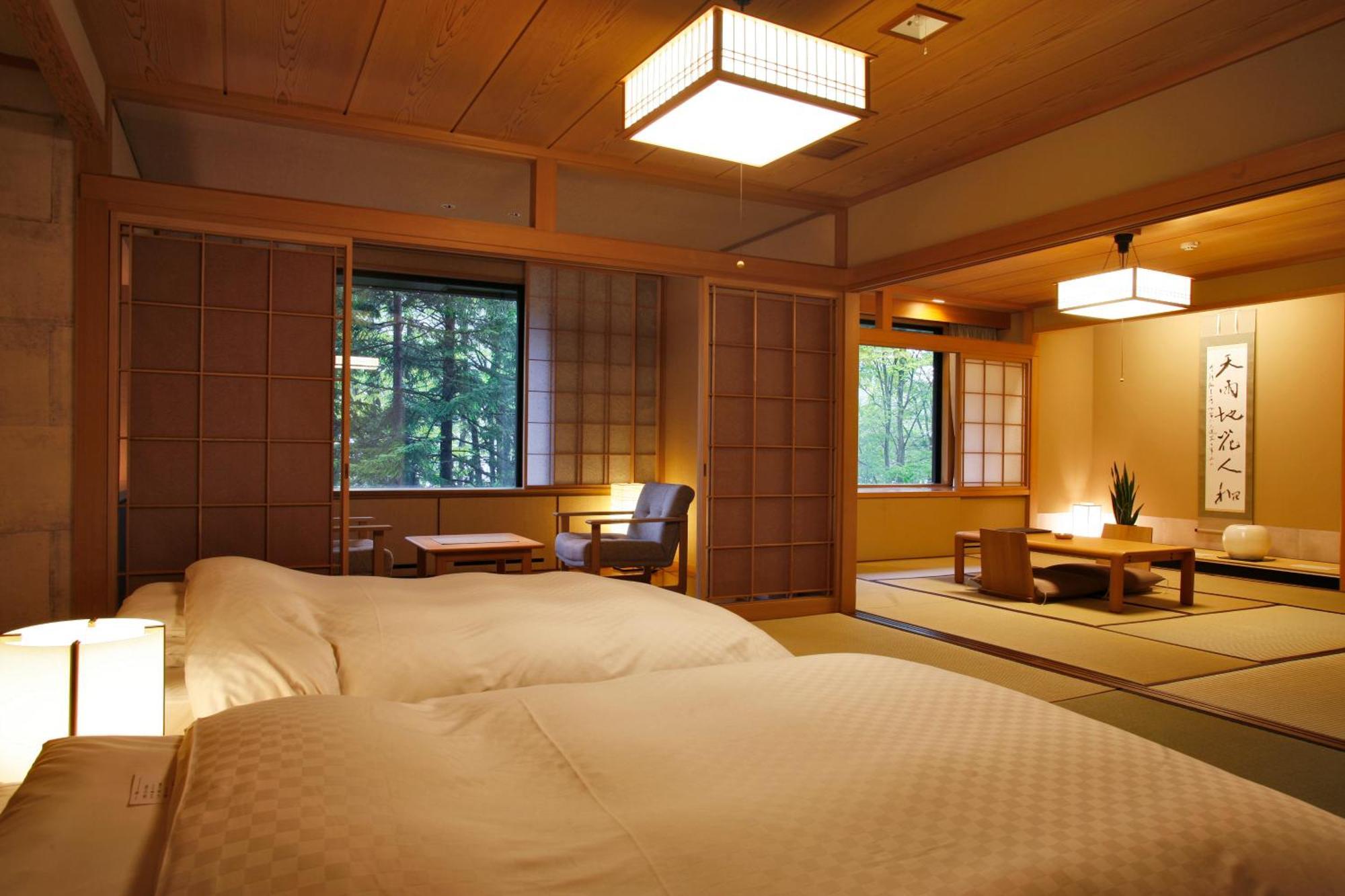 传统日式旅馆 定山溪山亭俱乐部酒店
